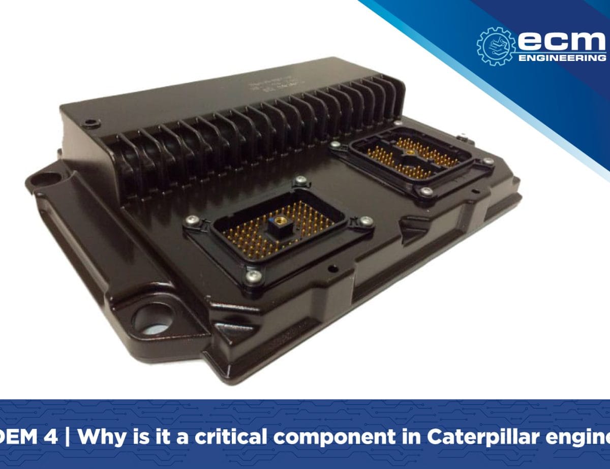 ADEM 4 Why is it a critical component in Caterpillar engines