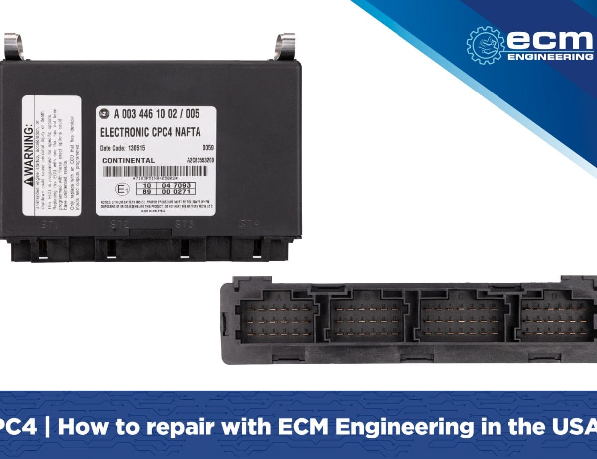 CPC4 How to repair with ECM Engineering in the USA