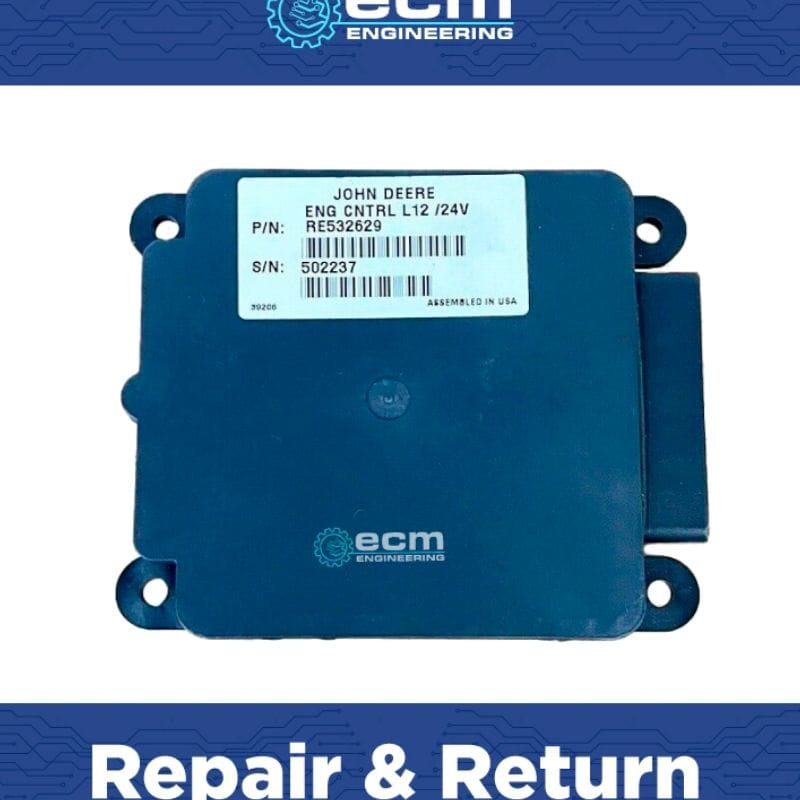 John Deere RE532629 L12 ECM Repair